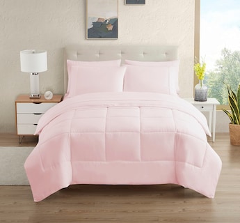 Foto 1 | Foto 1 | Juego De Ropa De Cama Sweet Home Collection, Tamaño Doble, Color Rosa Pálido - Venta Internacional.
