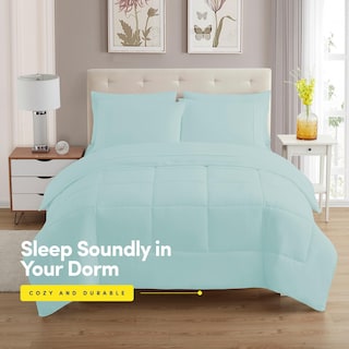Foto 2 | Foto 2 | Juego De Ropa De Cama Sweet Home Collection Dorm Room Twin Xl Aqua - Venta Internacional.