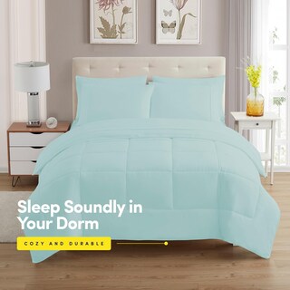 Foto 2 | Foto 2 | Juego De Ropa De Cama Sweet Home Collection Para Dormitorio, Tamaño Doble, Color Aguamarina - Venta Internacional.
