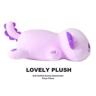 Foto 6 | Foto 6 | Peluche Onsoyours Cute Axolotl Purple 48 Cm Para Niños - Venta Internacional.