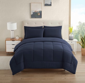 Foto 1 | Foto 1 | Juego De Ropa De Cama Sweet Home Collection Dorm Room Twin Xl Azul Marino - Venta Internacional.