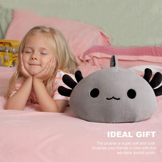 Foto 5 | Foto 5 | Peluche Onsoyours Cute Axolotl Gris 33 Cm Para Niños - Venta Internacional.