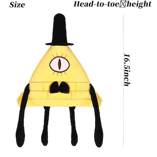 Foto 2 | Foto 2 | Muñeca De Peluche Falls Bill Cipher De 16.5 Pulgadas Para Niños Y Coleccionistas - Venta Internacional.