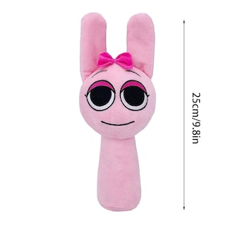 Foto 2 | Foto 2 | Figura De Cojín De Peluche Sprunki Para Fanáticos De Los Juegos De Terror - Venta Internacional.