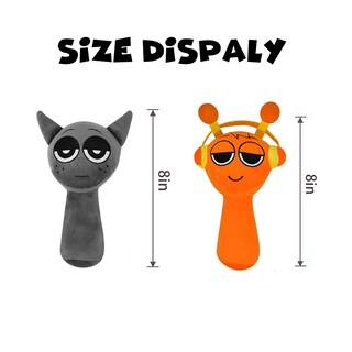 Foto 2 | Foto 2 | Almohada De Peluche Sprunki Horror Games De 20 Cm - Venta Internacional.