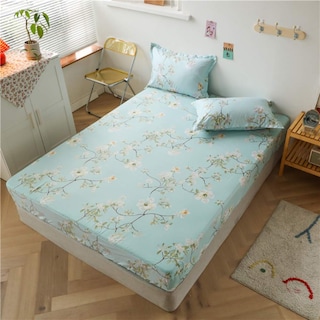 Foto 2 | Foto 2 | Juego De Cama Feelyou Kids, Sábana Bajera Ajustable Con Estampado Floral, Tamaño Doble - Venta Internacional.