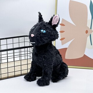 Foto 3 | Foto 3 | Muñeca De Peluche Con Forma De Monstruo Gato Negro De 30 Cm - Venta Internacional.