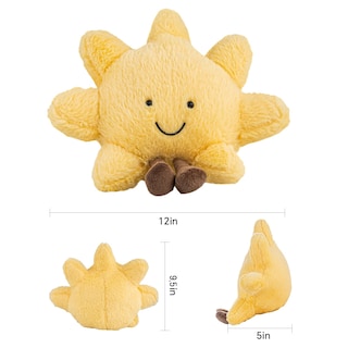 Foto 7 | Foto 7 | Cojín De Peluche Para Niños De 30 Cm, Bonito, Sonriente, Divertido Y Lleno De Sol - Venta Internacional.