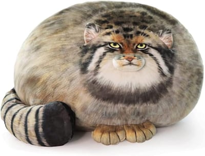Foto 1 | Foto 1 | Almohada De Peluche Con Forma De Gato Pallas De 45 Cm, Juguete De Peluche, Regalo Para Niños - Venta Internacional.