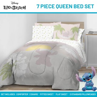 Foto 2 | Foto 2 | Juego De Ropa De Cama Jay Franco Disney Lilo And Stitch Tamaño Queen - Venta Internacional.