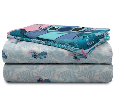 Foto 6 | Foto 6 | Juego De Sábanas Jay Franco Disney Lilo & Stitch Floral Fun Queen - Venta Internacional.