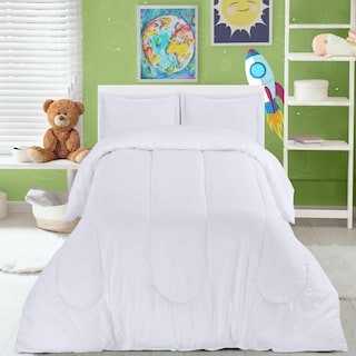 Foto 4 | Foto 4 | Juego De Edredón Utopia Bedding Para Todas Las Estaciones, Blanco, Con 2 Fundas De Almohada - Venta Internacional.