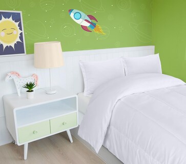 Foto 5 | Foto 5 | Juego De Edredón Utopia Bedding Para Todas Las Estaciones, Blanco, Con 2 Fundas De Almohada - Venta Internacional.