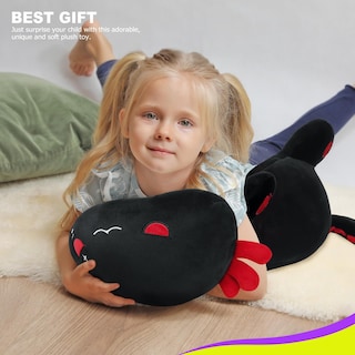 Foto 6 | Foto 6 | Almohada De Felpa Onsoyours, Bonita Salamandra Con Forma De Axolotl Para Niños, 19 Cm - Venta Internacional.