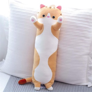 Foto 5 | Foto 5 | Muñeca De Peluche Con Forma De Gato Shangman, Adorable Gatito De Peluche Con Dibujos Animados, 90 Cm - Venta Internacional.