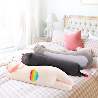 Foto 6 | Foto 6 | Almohada Corporal De Felpa Mewaii Long Cat 36 Cm, Bonito Gato Negro - Venta Internacional.