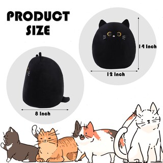 Foto 3 | Foto 3 | Almohada De Felpa Sqeqe Con Forma De Animal De Peluche Kawaii Para Niños, 36 Cm - Venta Internacional.