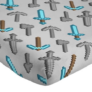 Foto 2 | Foto 2 | Juego De Sábanas Con Personajes Isométricos De Minecraft De Jay Franco, Gemelos - Venta Internacional.