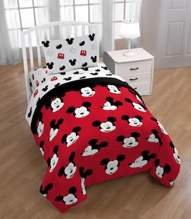 Foto 6 | Foto 6 | Juego De Sábanas Jay Franco Disney Mickey Mouse Cute Faces Twin - Venta Internacional.