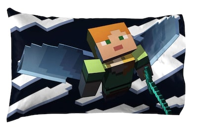 Foto 4 | Foto 4 | Juego De Cama Jay Franco Minecraft Daytime Queen Con Edredón - Venta Internacional.