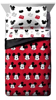 Foto 2 | Foto 2 | Juego De Cama Jay Franco Disney Mickey Mouse Cute Faces Twin - Venta Internacional.