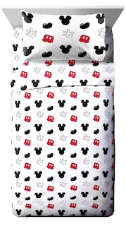 Foto 3 | Foto 3 | Juego De Cama Jay Franco Disney Mickey Mouse Cute Faces Twin - Venta Internacional.