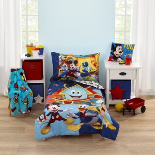 Foto 1 | Foto 1 | Juego De Cama Para Niños Pequeños Nojo Disney Mickey Mouse Funhouse Crew - Venta Internacional.
