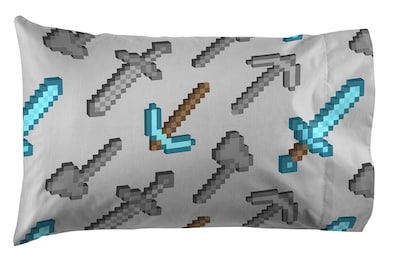 Foto 4 | Foto 4 | Juego De Sábanas Completo De Personajes Isométricos De Minecraft De Jay Franco - Venta Internacional.
