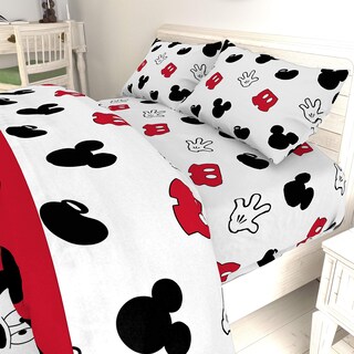 Foto 5 | Foto 5 | Juego De Sábanas Jay Franco Disney Mickey Mouse Cute Faces Full - Venta Internacional.