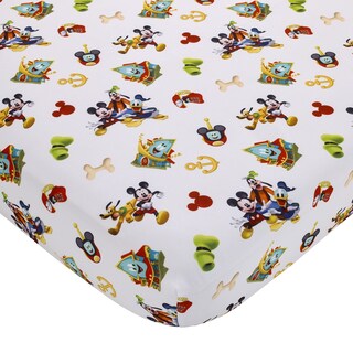 Foto 2 | Foto 2 | Juego De Sábanas Para Niños Pequeños Nojo Disney Mickey Mouse Funhouse Crew - Venta Internacional.