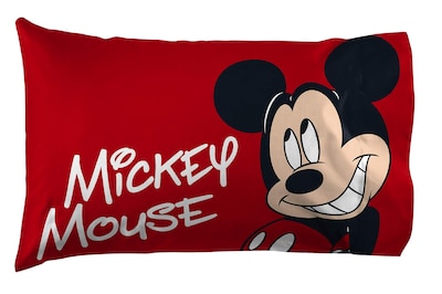 Foto 2 | Foto 2 | Funda de Almohada Mickey Mouse Rayas Disney 20 x 30 Pulgadas - Venta Internacional
