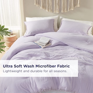 Foto 3 | Foto 3 | Juego De Edredón Codi Lavender Purple Full/queen Con 1 Edredón Y 2 Fundas De Almohada - Venta Internacional.