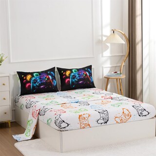 Foto 5 | Foto 5 | Set De Edredón Ntbed, Consola De Juegos Para Niños Space Full, 5 Piezas - Venta Internacional.