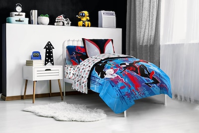 Foto 7 | Foto 7 | Juego De Cama Marvel Spiderman Across The Spider-verse, Tamaño Doble - Venta Internacional.