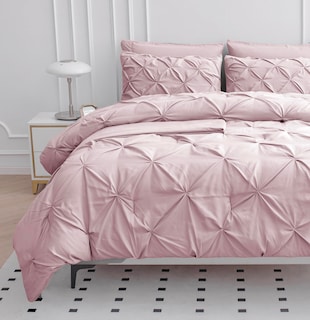 Foto 2 | Foto 2 | Juego De Edredón Lane Linen Pink Queen Con Sábanas Y Fundas De Almohada - Venta Internacional.