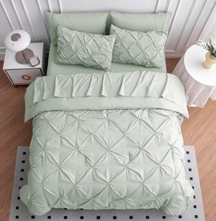 Foto 5 | Foto 5 | Juego De Edredón Lane Linen Para Ropa De Cama Doble, 5 Piezas Con Sábanas - Venta Internacional.