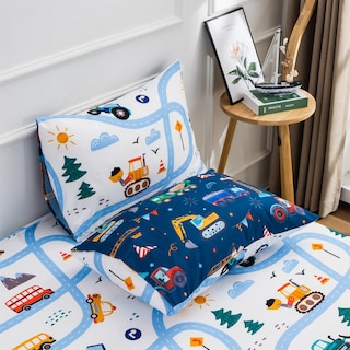 Foto 7 | Foto 7 | Juego De Ropa De Cama Holawakaka Para Camiones, Tractores Y Coches Para Niños, Tamaño Doble - Venta Internacional.