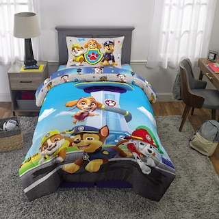 Foto 4 | Foto 4 | Juego De Ropa De Cama Franco Paw Patrol, Edredón Y Sábana, Para Dos Personas - Venta Internacional.