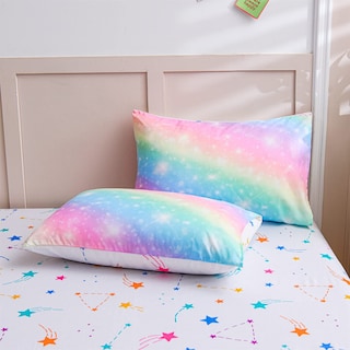 Foto 7 | Foto 7 | Juego De Cama A Nice Night Glitter Rainbow Queen Con Purpurina - Venta Internacional.