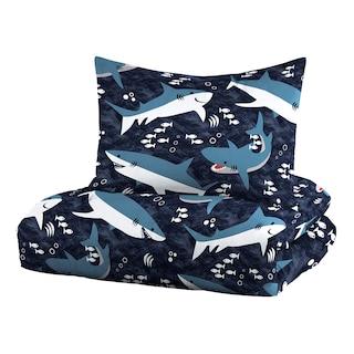 Foto 1 | Foto 1 | Set de Ropa para Cama Dream Factory Kids 5 Piezas Tiburón Azul - Venta Internacional