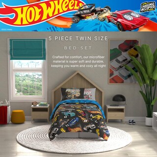 Foto 3 | Foto 3 | Set de Edredon Individual Franco Hot Wheels- Venta Internacional