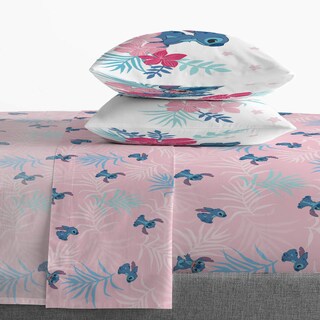 Foto 4 | Foto 4 | Edredón Matrimonial con Sábanas Jay Franco Lilo & Stitch Rosa 5 Piezas - Venta Internacional