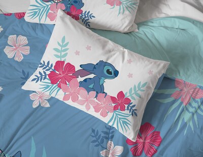 Foto 5 | Foto 5 | Edredón Matrimonial con Sábanas Jay Franco Lilo & Stitch Rosa 5 Piezas - Venta Internacional