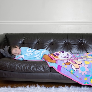 Foto 2 | Foto 2 | Throw Micro Raschel Franco Paw Patrol Skye Girls 117 Cm X 152 Cm - Venta Internacional.