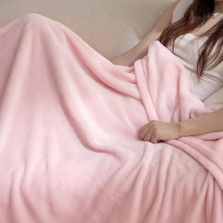 Foto 4 | Foto 4 | Manta De Cama De Forro Polar Rosa, 300 G/m², Para Sofá, Cama - Venta Internacional.