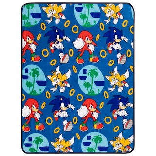 Foto 5 | Foto 5 | Manta Franco Super Soft Plush De Sonic The Hedgehog - Venta Internacional.