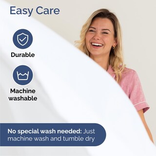 Foto 7 | Foto 7 | Juego De Sábanas Cgk Unlimited Cal King Size  Color Blanco  4 Piezas - Venta Internacional.