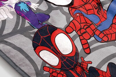 Foto 3 | Foto 3 | Manta De Felpa Jay Franco Spidey Y Sus Increíbles Amigos - Venta Internacional.