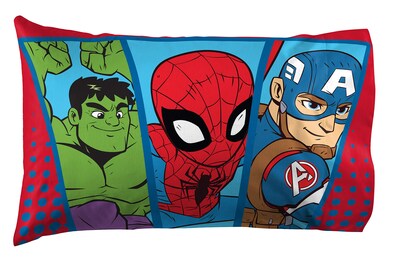Foto 2 | Foto 2 | Funda De Almohada Jay Franco Marvel Super Hero Adventures Double Team - Venta Internacional.