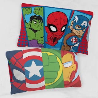 Foto 3 | Foto 3 | Funda De Almohada Jay Franco Marvel Super Hero Adventures Double Team - Venta Internacional.